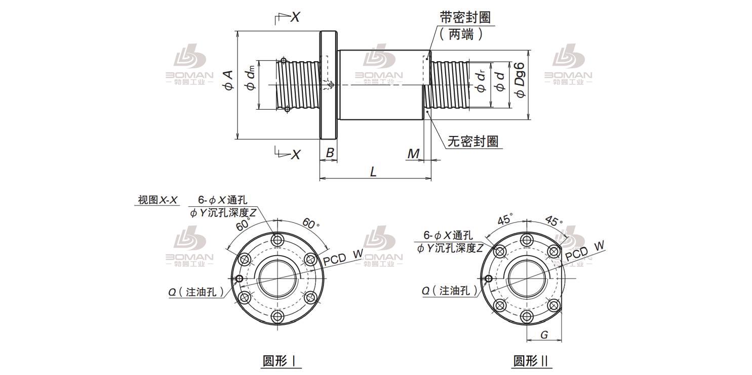 SFD2506-4-NSK DFD滚珠丝杠