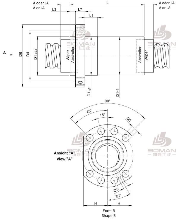 STEINMEYER施坦梅尔 3426/25.40.7,5.8N steinmeyer丝杠中国