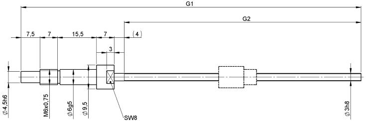 STEINMEYER施坦梅尔 1112/0,5.3.94.135 steinmeyer 丝杠