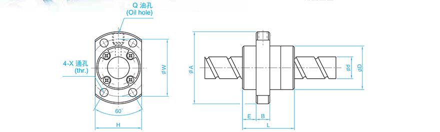 TBI SFE02040-3 tbi滚珠丝杆轴承