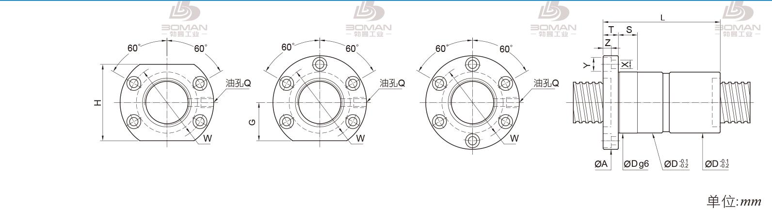 PMI FDIC6312-4 精密pmi丝杆价格