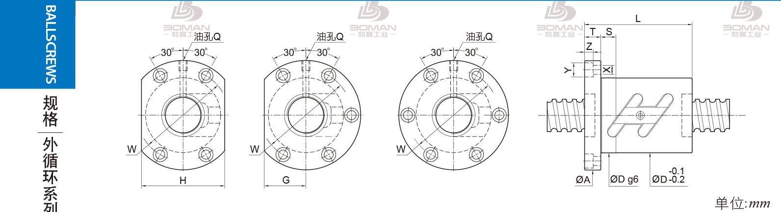 PMI FSWC1510 pmi丝杆 台正1890