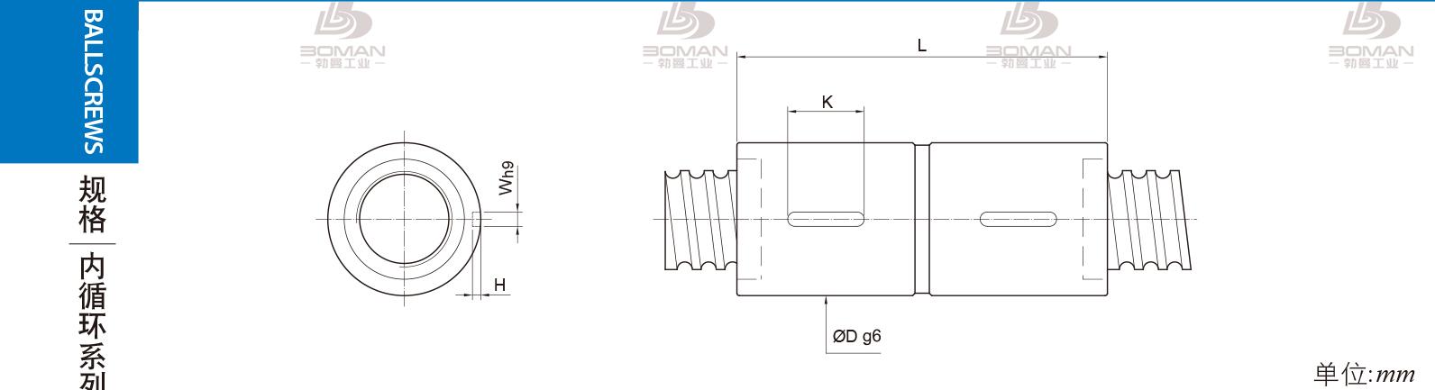 PMI RDIC2005-3 pmi滚珠丝杠选型