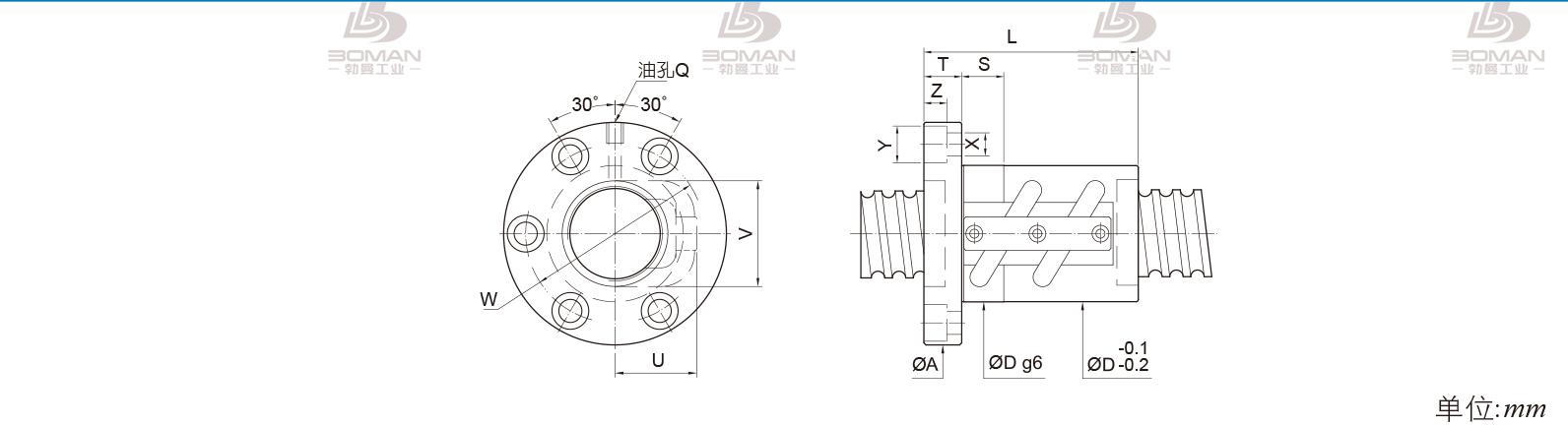 PMI FSVC3210 pmi丝杆型号说明