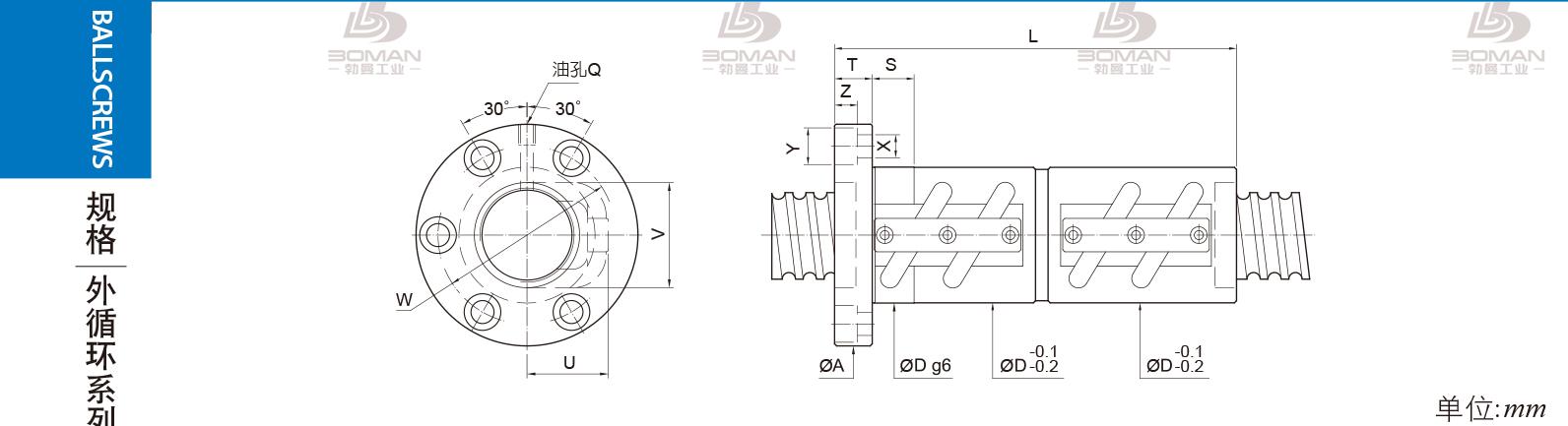 PMI FDVC-2505-3.5 PMI转造级滚珠丝杠型号说明