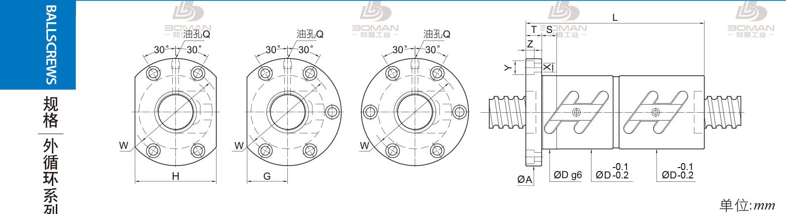 PMI FDWC2506-2.5 pmi丝杆产地