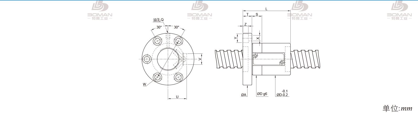 PMI FSVE3216-3.5 pmi丝杆型号表