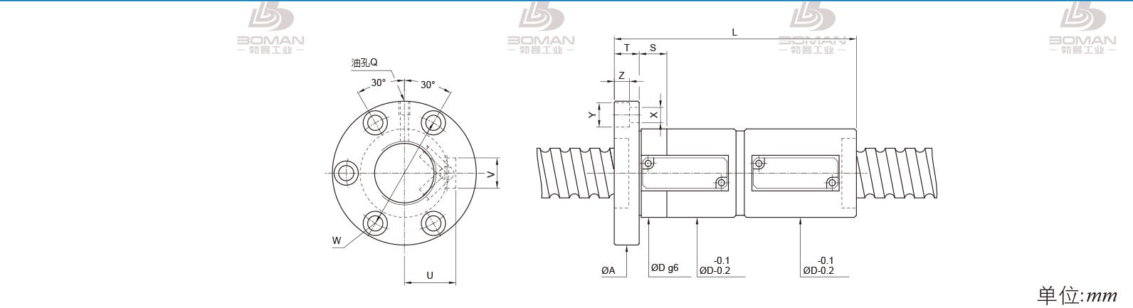 PMI FDVS5008-5 pmi丝杆滚珠安装