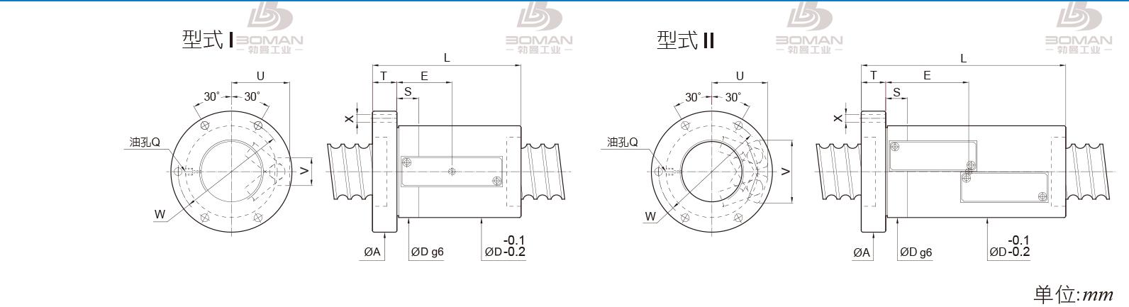 PMI FSVH6316-12 pmi外循环丝杆型号含义