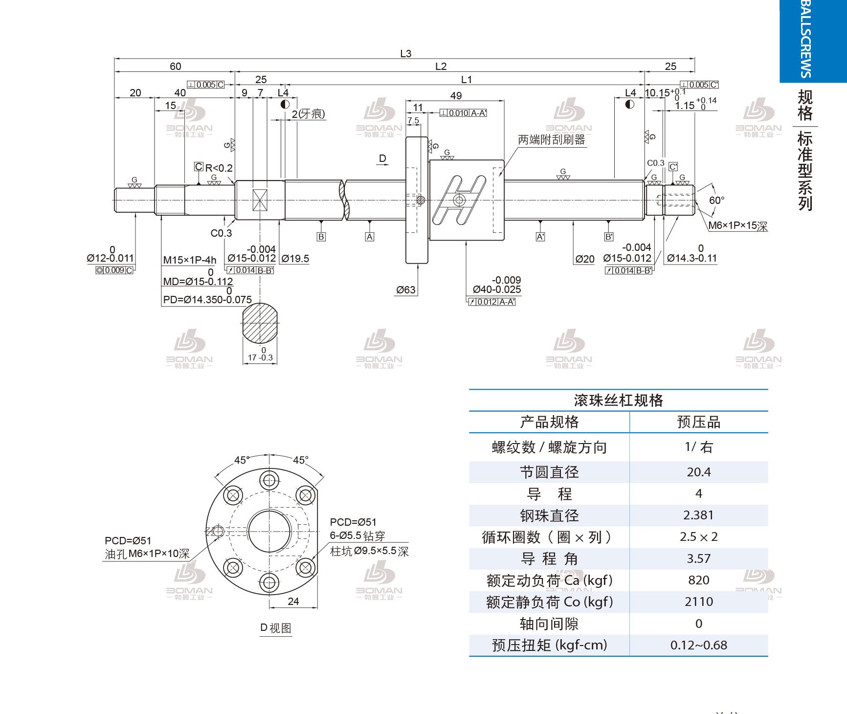 PMI 1R20-04B2-1FSWC-675-785-0.018 pmi丝杆是哪个国家的