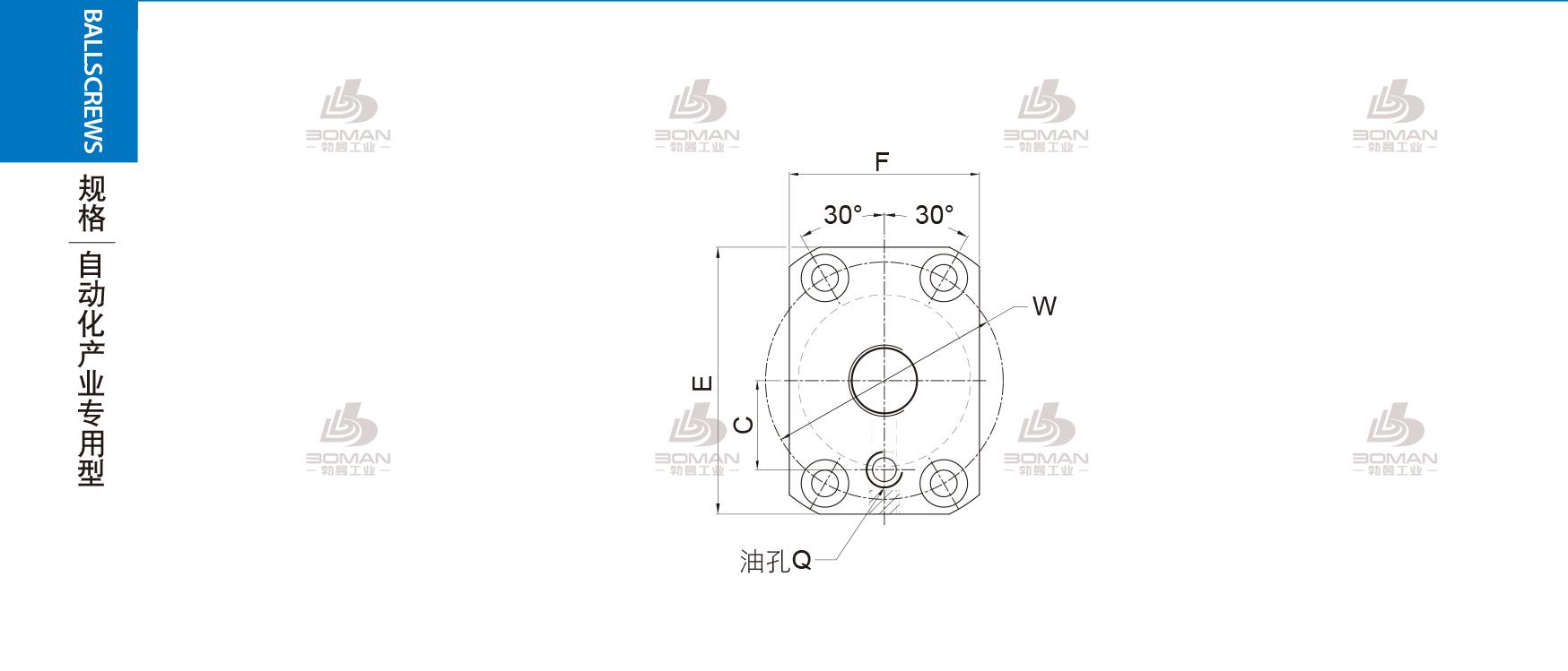 PMI PTR1520T2C5T-0450 pmi丝杠命名规则