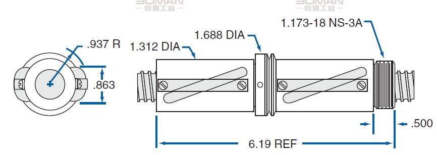 NOOK SEL10058 行星滚柱丝杠nook