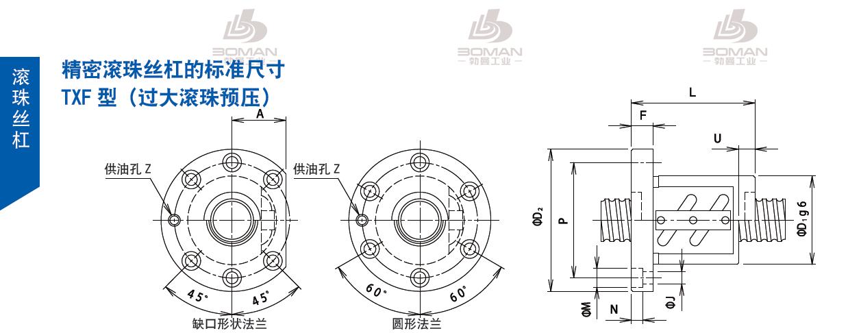 TSUBAKI 20TXFA10 丝杆tsubaki