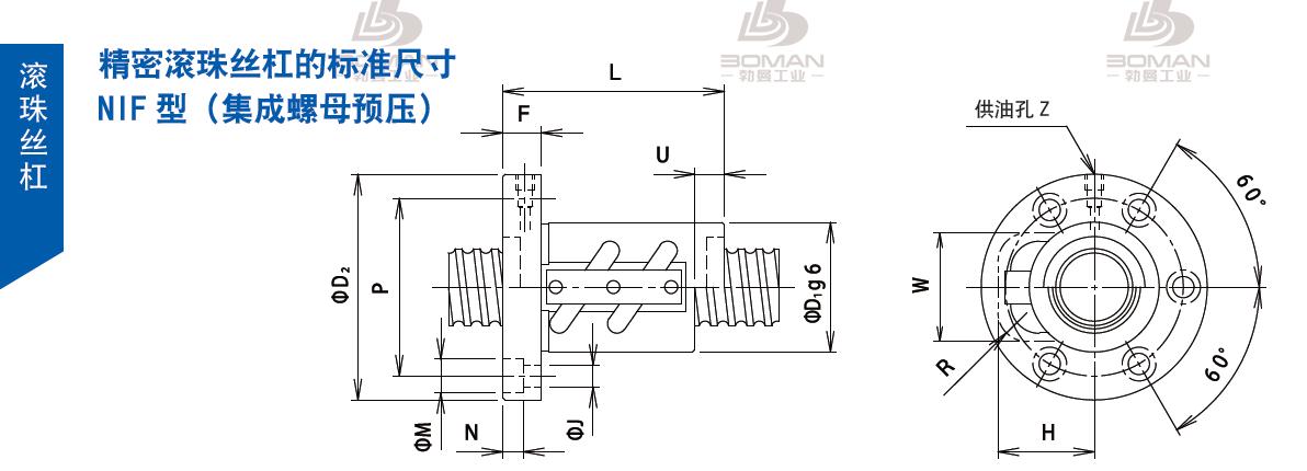 TSUBAKI 32NIFO6 tsubaki丝杆