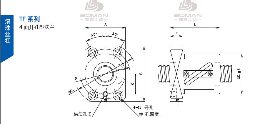 TSUBAKI 15TFA5 丝杆tsubaki