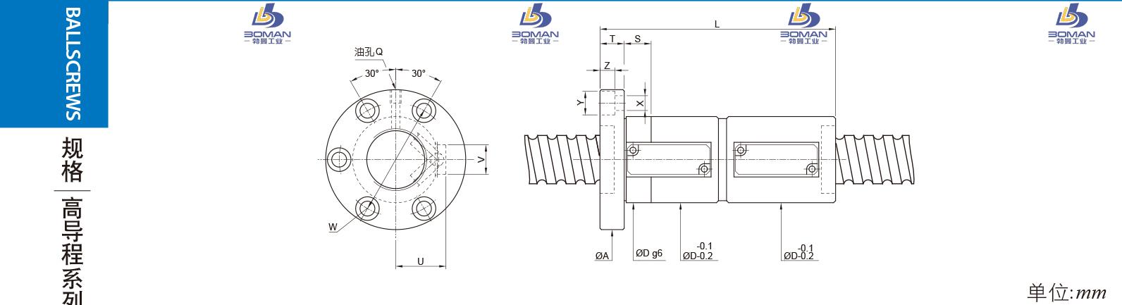 PMI FDVE3610-3.5 PMI丝杆作用